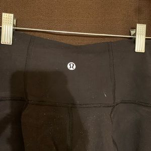 Flare bottom Lululemon yoga pants